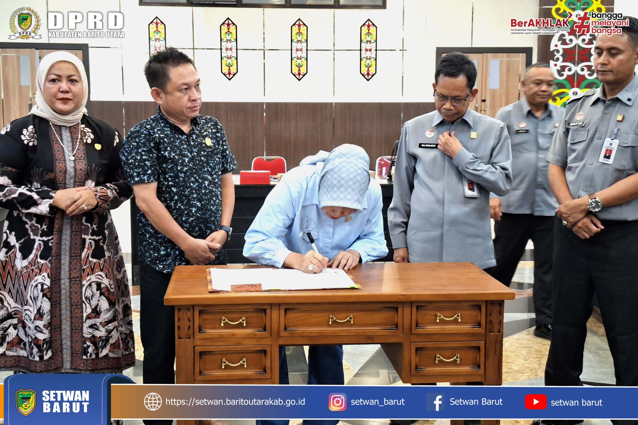 MoU DPRD Barut–Kemenkum Kalteng, Fokus pada Pembentukan dan Pembinaan Hukum