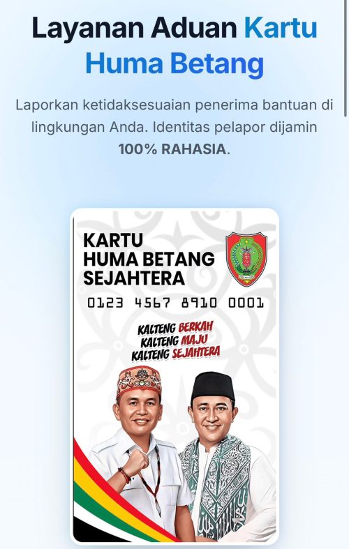 Pemprov Kalteng Perketat Pengawasan Bantuan KHBS Lewat Partisipasi Warga