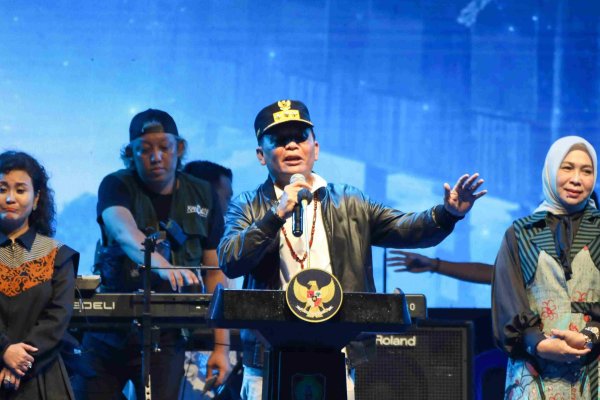 Doa Lintas Agama dan Konser Meriahkan Pergantian Tahun 2025-2026 di Kalteng