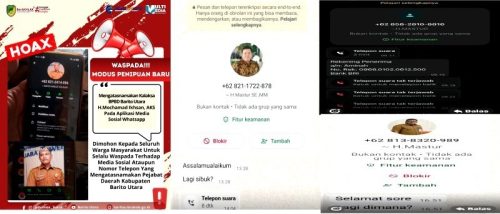 Waspada! Akun WA Mengatasnamakan Pejabat Pemkab Barito Utara Beredar