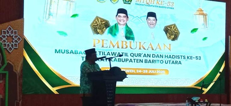 MTQH ke-53 Barito Utara Diikuti 320 Peserta dari Sembilan Kecamatan